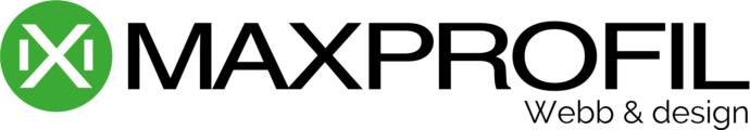 Maxprofil Webb & design i Örnsköldsvik Logo